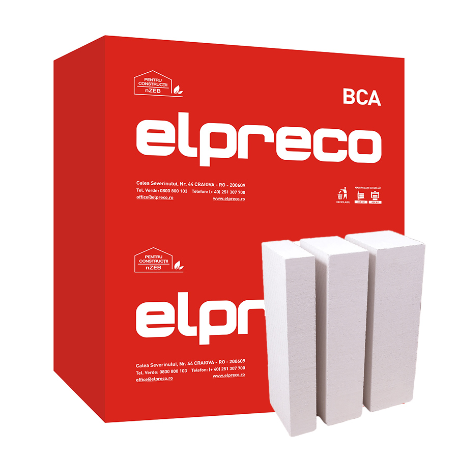 BCA Izopor Elpreco 650x200x200mm